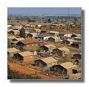 Some of the 90,000 dwellings in Soweto. Photo: World Book